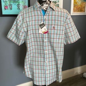 Original Penguin short sleeve men’s dress shirt medium